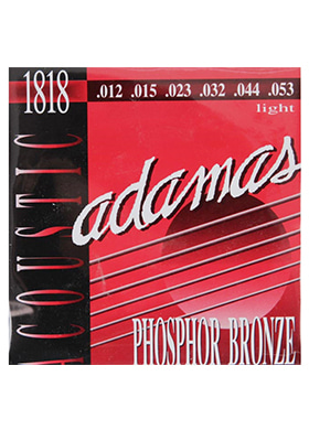 Adamas 1818 Phosphor Bronze Light 아다마스 파스퍼 브론즈 어쿠스틱 기타줄 (012-053 국내정식수입품)