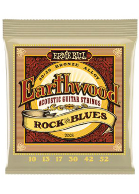 Ernie Ball 2008 Earthwood 80/20 Bronze Alloy Acoustic Rock &amp; Blues 어니볼 어스우드 브론즈 알로이 어쿠스틱 기타줄 락 앤 블루스 (010-052 국내정식수입품)