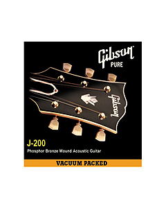 [일시품절] Gibson SAG-J200UL J-200 Phosphor Bronze Wound Ultra Light 깁슨 파스퍼 브론즈 어쿠스틱 기타줄 (011-052 국내정식수입품)