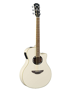 Yamaha APX500II Vintage White 야마하 씬라인 컷어웨이 어쿠스틱 기타 빈티지 화이트 유광 (EQ/픽업 국내정식수입품)