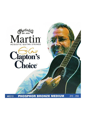 Martin MEC13 Clapton&#039;s Choice Phosphor Bronze Medium 마틴 에릭크랩턴 파스퍼 브론즈 어쿠스틱 기타줄 (013-056 국내정식수입품)