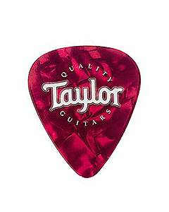 Taylor Guitar Picks Thin Red 테일러 기타피크 씬 레드 (국내정식수입품)