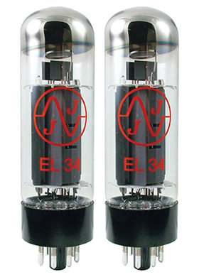 [일시품절] JJ Electronic EL34 Pair Matched Power Vacuum Tube 제이제이일렉트로닉 페어 매칭 파워앰프 진공관 (2개/1세트 국내정식수입품)