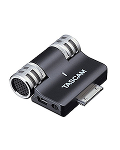Tascam iM2 Stereo Microphone for Apple iOS Products 타스캄 아이폰/아이패드 스테레오 마이크 (국내정식수입품)
