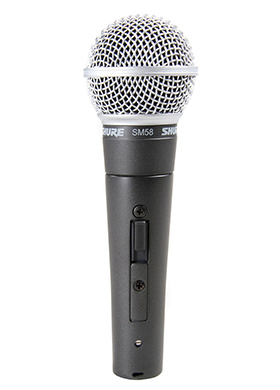 Shure SM58-SK Vocal Microphone 슈어 에스엠 피프티에이트 보컬용 다이내믹 마이크 (스위치 포함 국내정식수입품)
