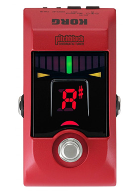 Korg PB-01 Pitchblack Choromatic Pedal Tuner Energizing Red 코르그 피치블랙 페달 튜너 에너자이징 레드 한정판 (국내정식수입품)