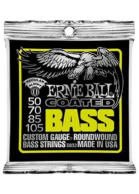 Ernie Ball 3832 Coated Bass Regular 어니볼 코티드 4현 베이스줄 레귤러 (050-105 국내정식수입품)