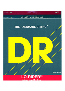 DR MLH-45 Lo-Rider 디알 로라이더 스테인리스 4현 베이스줄 (045-100 국내정식수입품)