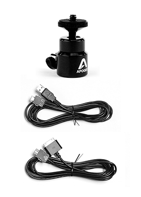 Apogee Mic Cable &amp; Adapter Kit 아포지 마이크 케이블 앤 어댑터 키트 (국내정식수입품)