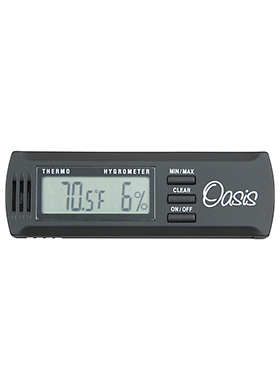 Oasis OH-2 Digital Thermometer &amp; Hygrometer 오아시스 악기 관리용 디지털 온도계 &amp; 습도계 (국내정식수입품)