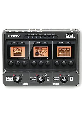 Zoom G3 줌 지쓰리 기타 멀티 이펙터 앰프 시뮬레이터 (국내정식수입품)