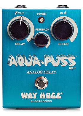 Dunlop Way Huge WHE701 Aqua Puss Analog Delay 던롭웨이휴즈 아쿠아 푸스 아날로그 딜레이 (국내정식수입품)