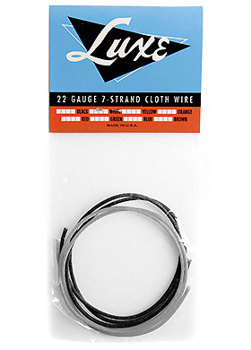 Luxe 22 Gauge 7 Strand Cloth Wire 럭스 투엔티투 게이지 7 스트랜드 클로스 빈티지 와이어 (화이트 50cm/블랙 50cm 국내정식수입품)