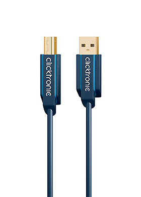 Clicktronic USB 2.0 A/B Cable 클릭트로닉 유에스비 케이블 (A/B,3m 국내정식수입품)