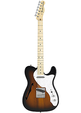 Fender Mexico Classic Series &#039;69 Telecaster Thinline Maple Fretboard 2-Color Sunburst 펜더 멕시코 클래식시리즈 텔레캐스터 씬라인 메이플지판 투컬러 선버스트 (국내정식수입품)