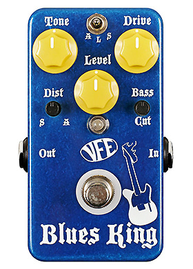 VFE Pedals Blues King Dynamic Low-Gain Overdrive 브이에프이 블루스 킹 다이내믹 로우게인 오버드라이브 (국내정식수입품)