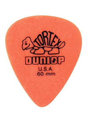 Dunlop 418R Tortex Standard Pick 0.60mm 던롭 포에이틴알 톨텍스 스탠다드 기타피크 (국내정식수입품)