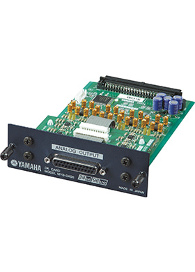 Yamaha MY8-DA96 24bit 96kHz 8-Channel Analog Output Card 야마하 8채널 아날로그 아웃풋 확장카드 (국내정식수입품)