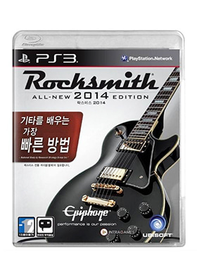 [PS3/타이틀] Ubisoft Rocksmith 2014 Edition PS3 유비소프트 락스미스 투 (국내정식수입품 케이블동봉판)