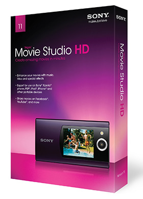 Sony Vegas Movie Studio HD 11 Retail 소니 베가스 무비 스튜디오 에이치디 일레븐 리테일 (윈도우용)