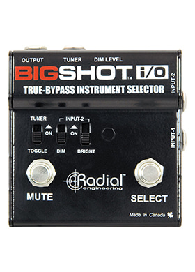 Radial BigShot I/O 레디얼 빅샷 아이오 트루바이패스 인스트루먼트 셀렉터 (국내정식수입품)