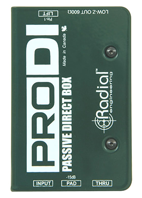Radial ProDI 레디얼 프로디아이 패시브 다이렉트 박스 (국내정식수입품)