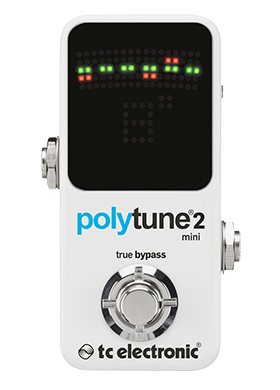 TC Electronic PolyTune 2 Mini 티씨일렉트로닉 폴리튠 투 미니 페달 튜너 (국내정식수입품)