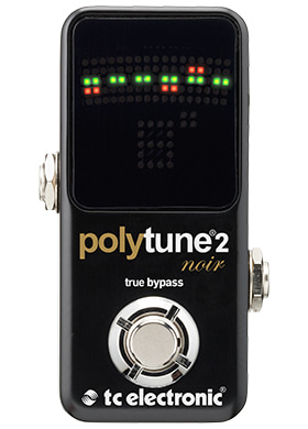 TC Electronic PolyTune 2 Noir 티씨일렉트로닉 폴리튠 투 느와르 페달튜너 (국내정식수입품)