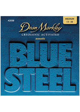 Dean Markley 2038 Blue Steel Acoustic Medium 딘마클리 블루스틸 어쿠스틱 기타줄 미디엄 (013-056 국내정식수입품)