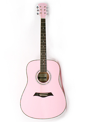 Dame Lilies 70SP Pink 데임 릴리스 세븐티 스페셜 드레드노트 어쿠스틱 기타 핑크 유광 (국내정품)
