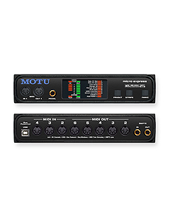 Motu micro express 4x6 USB MIDI Interface 모투 마이크로 익스프레스 4인 6아웃 미디 인터페이스 (국내정식수입품)