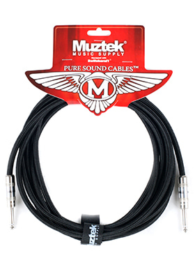 Muztek PS-500 Pure Sound Cable 뮤즈텍 퓨어 사운드 기타/베이스 케이블 (일자→일자,5m 국내정품)