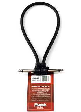Muztek RS-45 Retro Sound Patch Cable 뮤즈텍 레트로 사운드 패치 케이블 (ㄱ자,ㄱ자,45cm 국내정품)