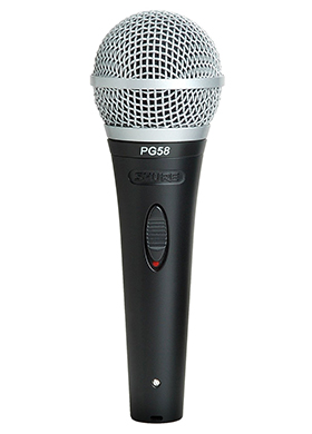 Shure PG58-LC Vocal Microphone 슈어 보컬용 다이내믹 마이크 (국내정식수입품)