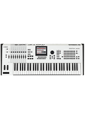 Yamaha Motif XF6 Synthesizer White 야마하 모티프 엑스에프 61건반 신시사이저 화이트 40주년 한정판 (국내정식수입품)