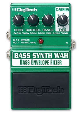 DigiTech XBW Bass Synth Wah 디지텍 베이스 신스 와 엔벨로프 필터 (국내정식수입품)