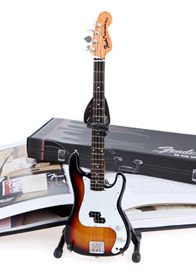 [일시품절] Axe Heaven Fender Precision Bass Sunburst 액스헤븐 펜더 프레시전 베이스 선버스트 레플리카 미니어처 (국내정식수입품)
