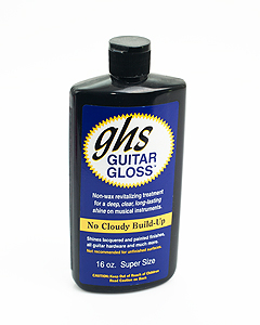 GHS Guitar Gloss Guitar Polish Super Size 기타 글로스 바디 및 파츠 광택제 슈퍼사이즈 16온스 (453g/472ml 국내정식수입품)
