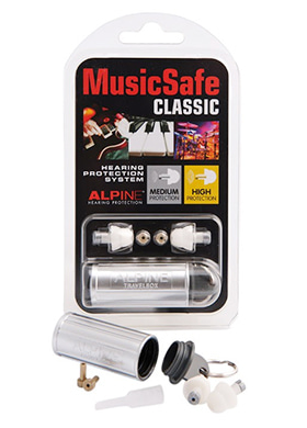 [일시품절] Alpine MusicSafe Classic 알파인 뮤직세이프 클래식 뮤지션 청력손상 방지 귀마개 (국내정식수입품)