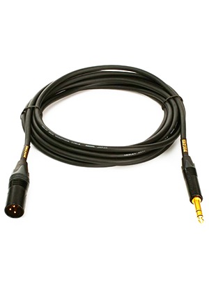 Mogami Gold TRSXLRM-15 TRS/XLR Male Monitor Speaker Cable 모가미 골드 스튜디오 모니터 스피커 케이블 (15ft/4.57m 국내정식수입품)
