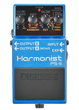 [일시품절] Boss PS-6 Harmonist 보스 하모니스트 피치시프터 (국내정식수입품)