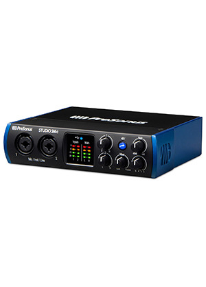 PreSonus Studio 24c 프리소너스 스튜디오 투엔티포씨 USB-C 오디오 인터페이스 (국내정식수입품)