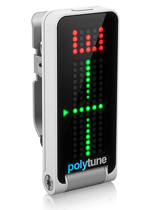 TC Electronic PolyTune Clip White 티씨일렉트로닉 폴리튠 클립 튜너 화이트 (국내정식수입품)