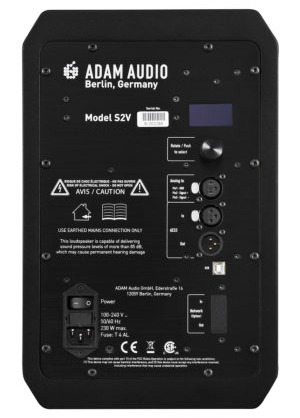 ADAM S2V 아담 에스투브이 7인치 액티브 모니터 스피커 (2통/1조 국내정식수입품)