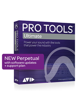 Avid Pro Tools| Ultimate Perpetual License 아비드 프로툴 얼티메이트 퍼페츄얼 라이센스 (박스 버전, 영구 라이센스, 1년 무상 업데이트 국내정식수입품)