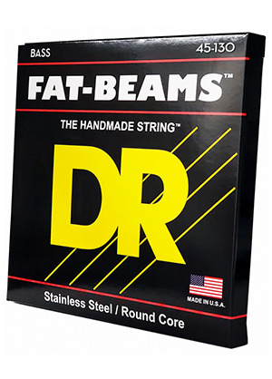 DR FB5-130 Fat-Beams Stainless Steel Bass 디알 팻빔 스테인리스 5현 베이스줄 미디엄 (045-130 국내정식수입품)