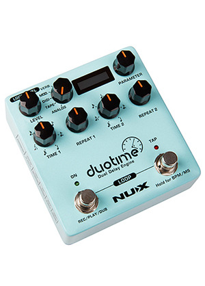 Nux NDD-6 Duotime Dual Delay Engine 뉴엑스 듀오타임 듀얼 딜레이 엔진 (국내정식수입품)