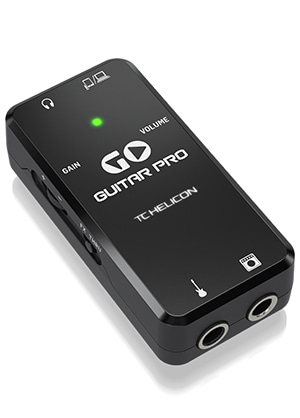 TC Helicon Go Guitar Pro 티씨헬리콘 고 기타 프로 모바일 USB 오디오 인터페이스 (국내정식수입품)
