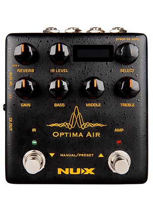 Nux NAI-5 Optima Air 뉴엑스 옵티마 에어 어쿠스틱 시뮬레이터 IR 로더 (국내정식수입품)