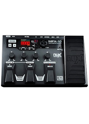Nux MFX-10 Guitar Modeling Processor 뉴엑스 기타 모델링 프로세서 멀티 이펙터 (국내정식수입품)